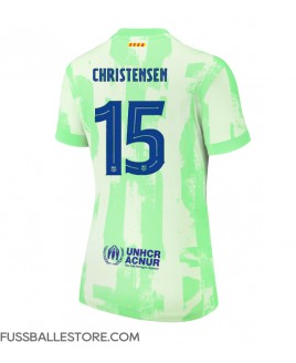 Günstige Barcelona Andreas Christensen #15 3rd trikot Damen 2024-25 Kurzarm